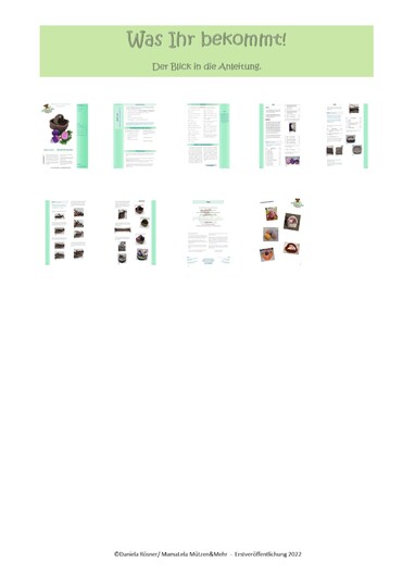 OSTER Ensemble – Häkelanleitungen (SET)