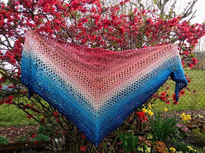 Häkelanleitung Tuch Moira