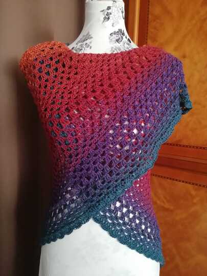 Häkelanleitung Tuch Moira