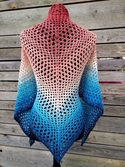 Häkelanleitung Tuch Moira