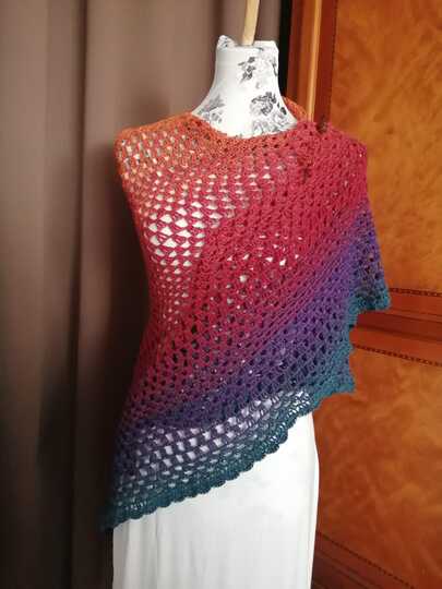 Häkelanleitung Tuch Moira