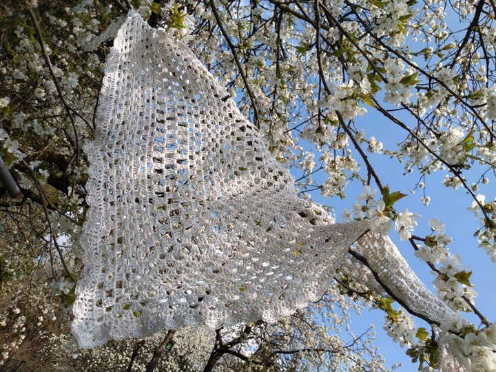 Häkelanleitung Tuch Moira