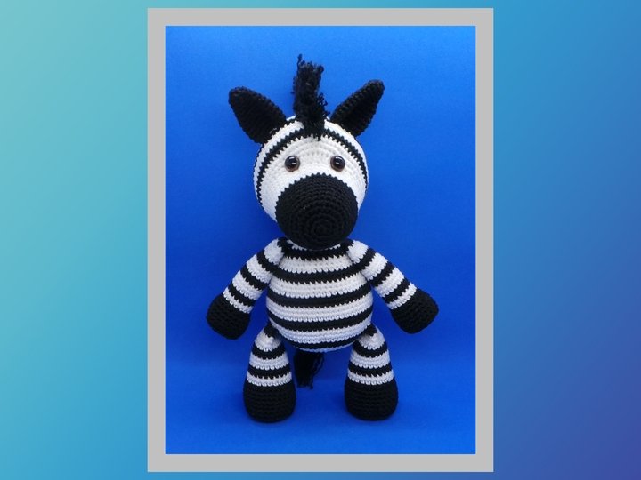 Häkelanleitung Zebra Zilli