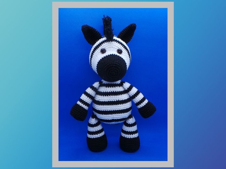 Häkelanleitung Zebra Zilli