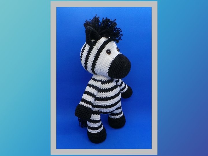 Häkelanleitung Zebra Zilli