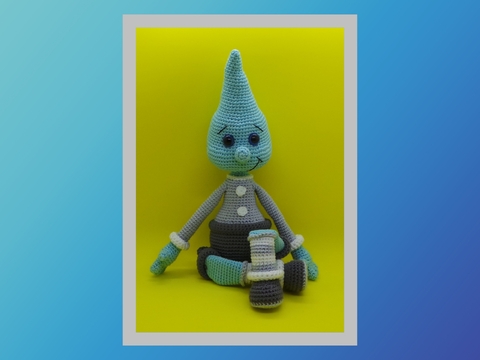 Häkelanleitung Tropfenmännchen Tilo