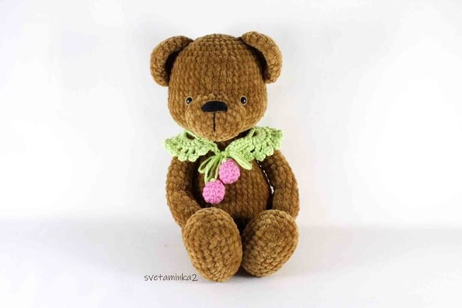 Crochet Teddy Bear Pattern Amigurumi Teddy Bear Pattern Crochet Bear