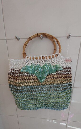 Häkelanleitung Strandtasche Basttasche