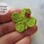 Crochet pattern Lucky shamrock brooch