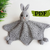 Crochet bunny baby lovey pattern