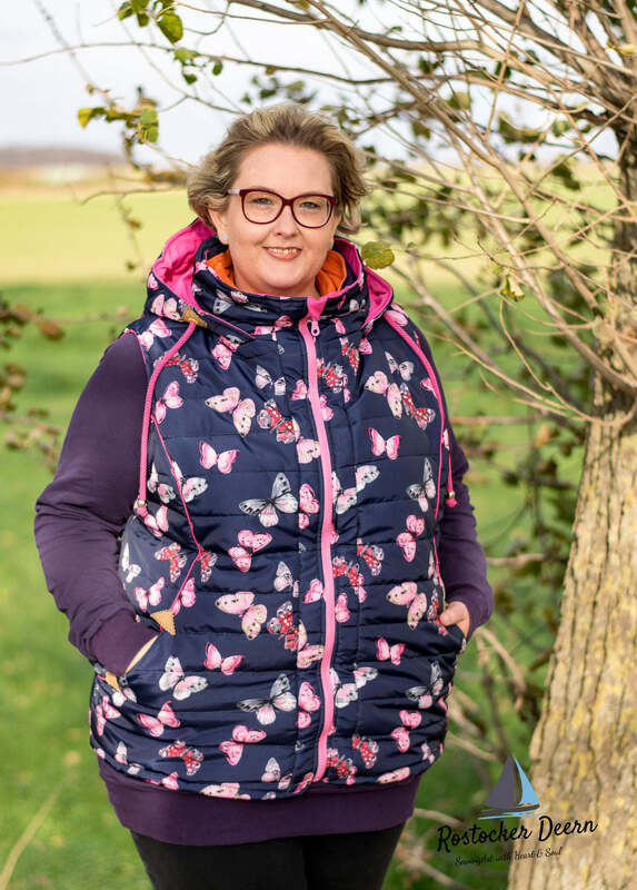 Steppweste/ Jacke Damen – E-Book Schnittmuster Gr. 32-58 – Nuka - Bild 3