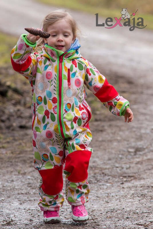 Softshelloverall Kinder – Papierschnittmuster Gr. 68-140 – Edvin - Bild 6