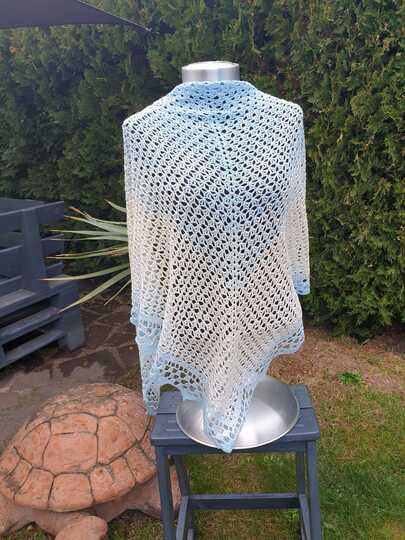 Häkelanleitung - Tuch "Gwen"