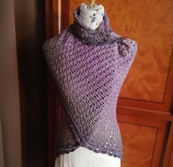 Häkelanleitung - Tuch "Gwen"