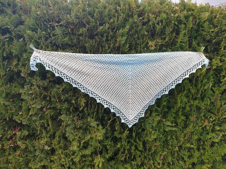 Häkelanleitung - Tuch "Gwen"