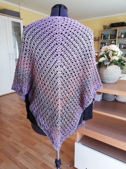 Häkelanleitung - Tuch "Gwen"