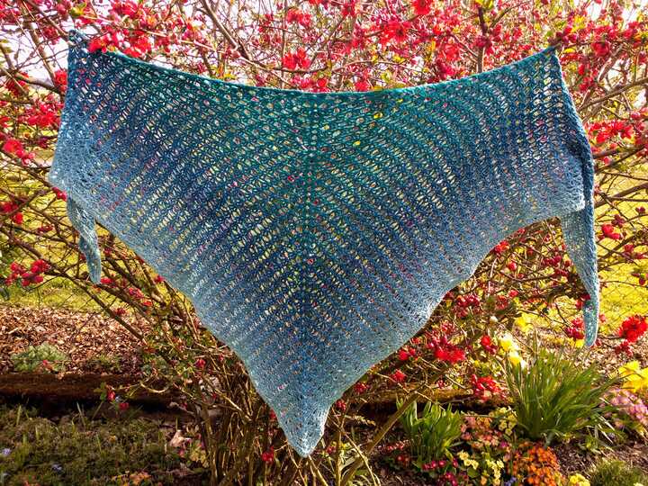 Häkelanleitung - Tuch "Gwen"