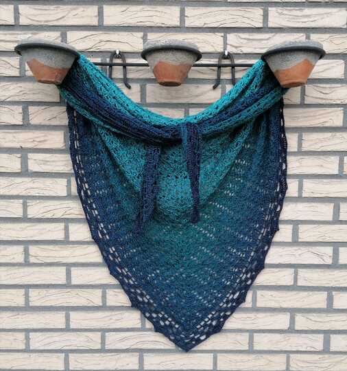 Häkelanleitung - Tuch "Gwen"