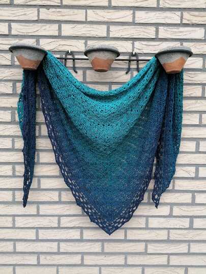 Häkelanleitung - Tuch "Gwen"