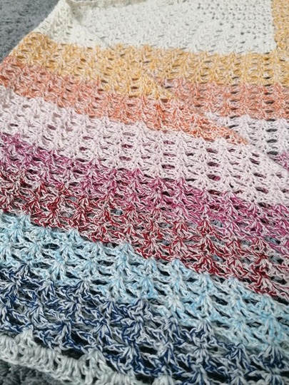 Häkelanleitung - Tuch "Gwen"