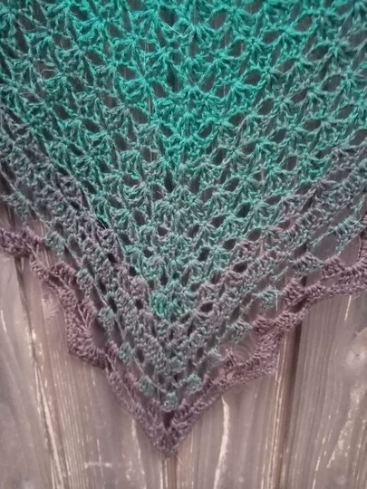 Häkelanleitung - Tuch "Gwen"