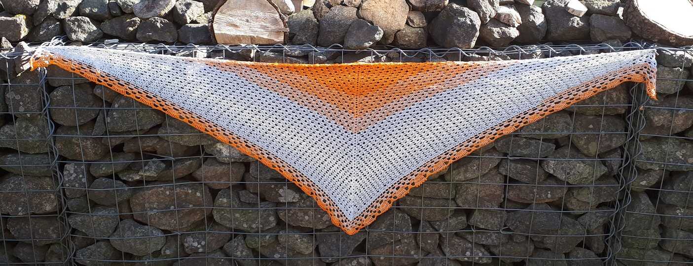 Häkelanleitung - Tuch "Gwen"