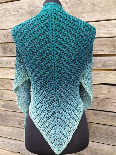 Häkelanleitung - Tuch "Gwen"