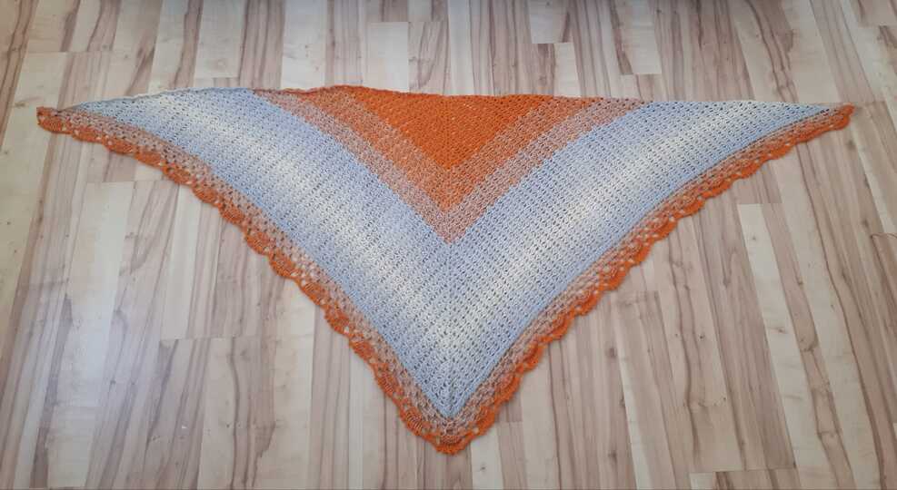 Häkelanleitung - Tuch "Gwen"