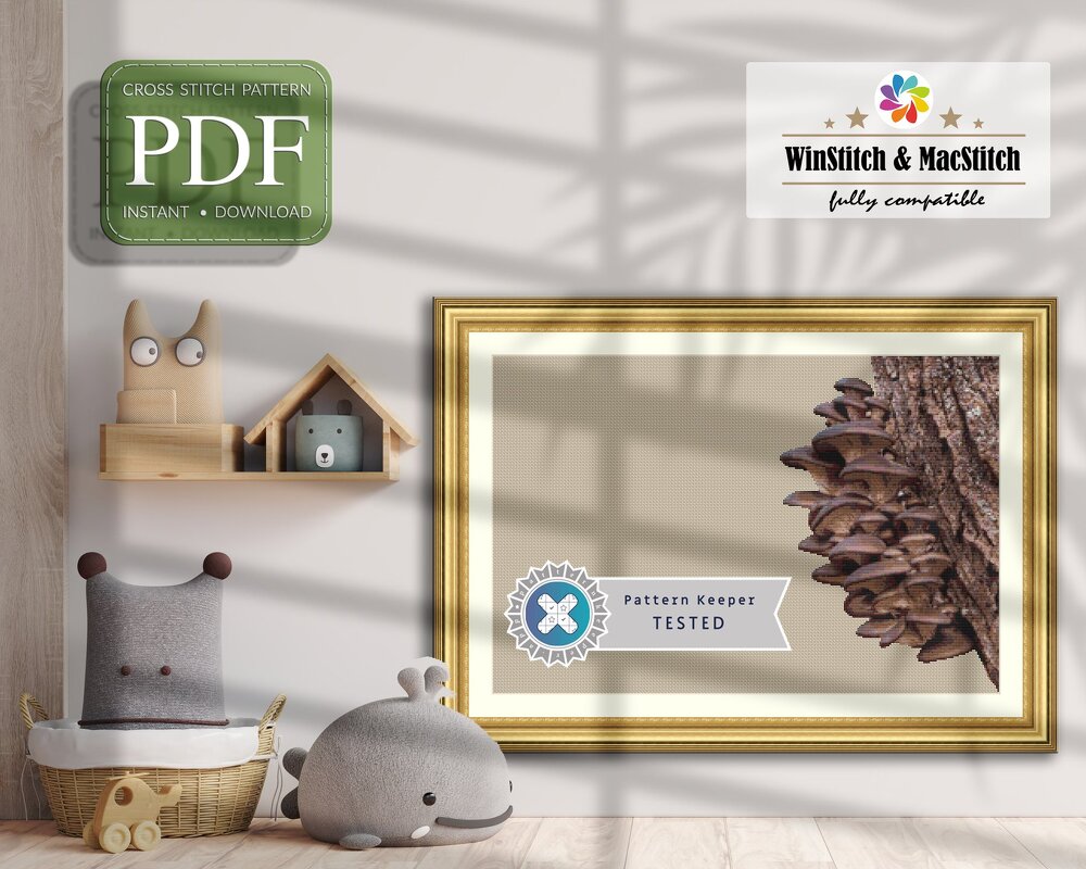 Many Fungi > Cross Stitch Pattern PDF - Image 3