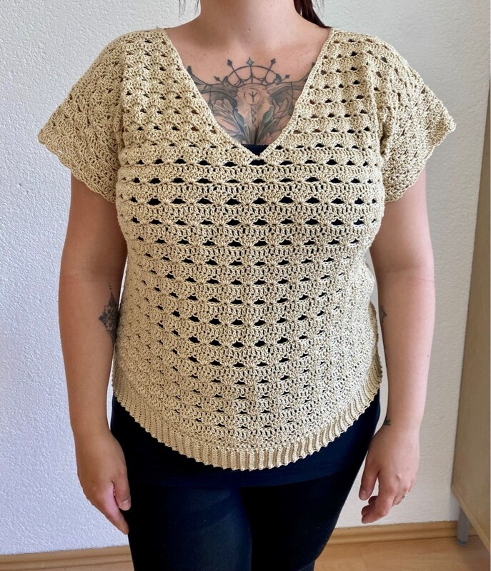 Häkelanleitung für das Sommer Shirt Olive - Bild 7