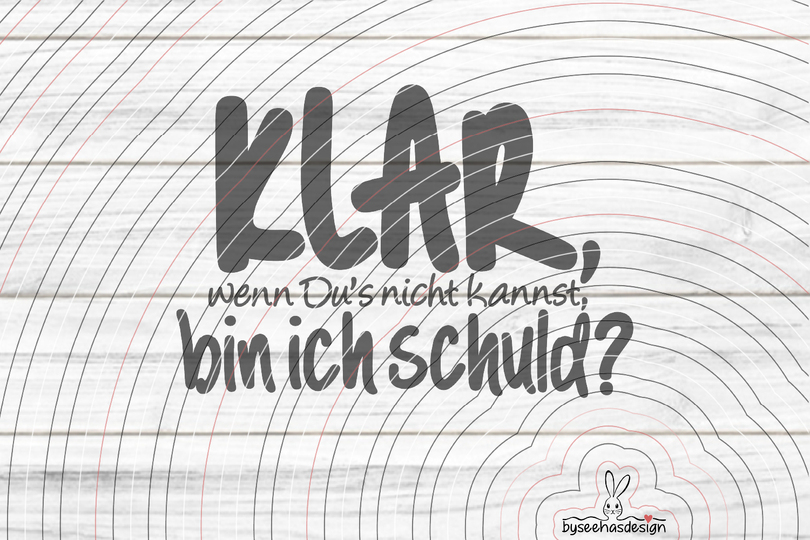 Klar Plotterdatei SVG DXF
