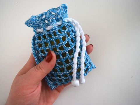Einfaches Seifensäckchen häkeln