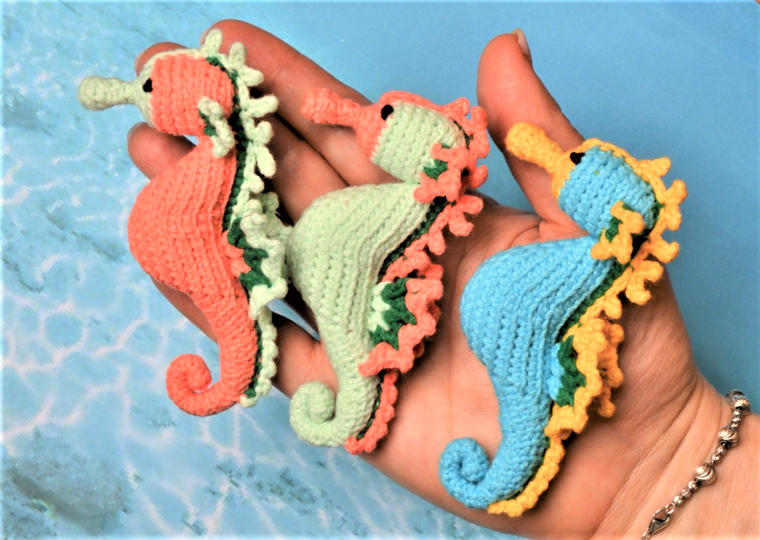 Crochet Baby mobile "Ocean Creatures"| Baby crib mobile| Crocheted mobile