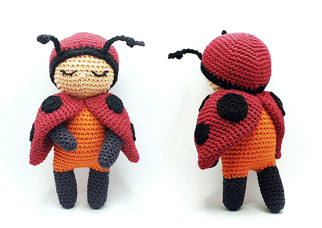 Häkelanleitung Marienkäfer Träumerle/ Puppe/ Baby - Bild 2