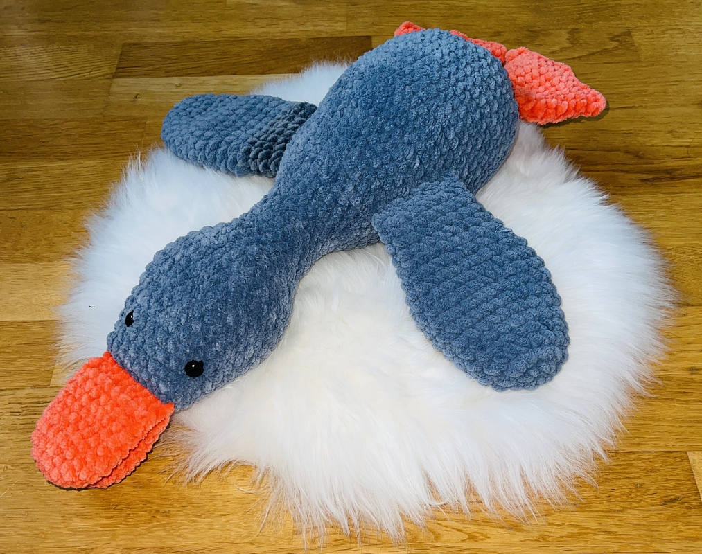 Ente Henry im Anflug Häkelanleitung - Bild 2