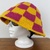 Crochet Checker Bucket Hat, unisex, easy crochet pattern