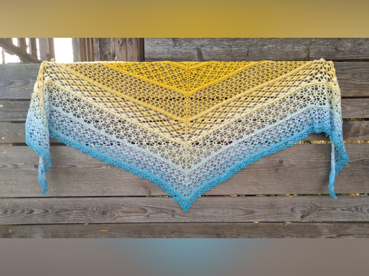 Häkelanleitung Tuch Mika