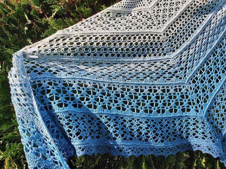 Häkelanleitung Tuch Mika