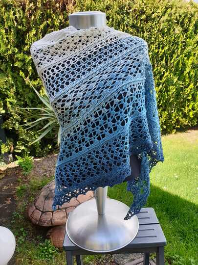 Häkelanleitung Tuch Mika