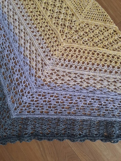 Häkelanleitung Tuch Mika