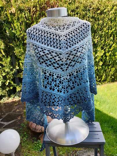 Häkelanleitung Tuch Mika