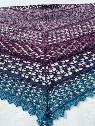 Häkelanleitung Tuch Mika