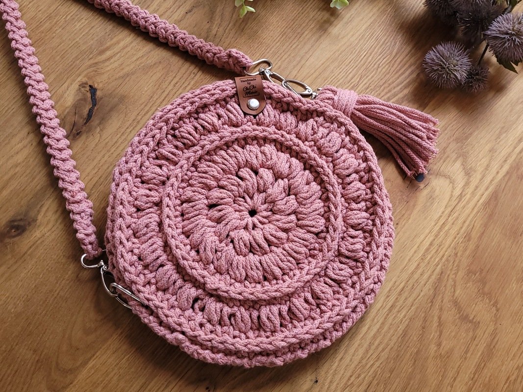 Anleitung für kleine Tasche "Boho"