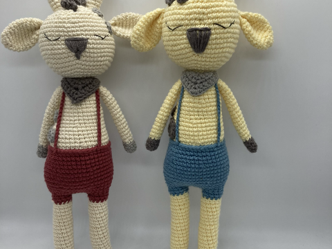 Häkelanleitung Giraffe Puppe „Twiga“