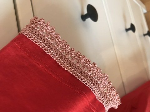 Häkelanleitung T-Shirt Borde