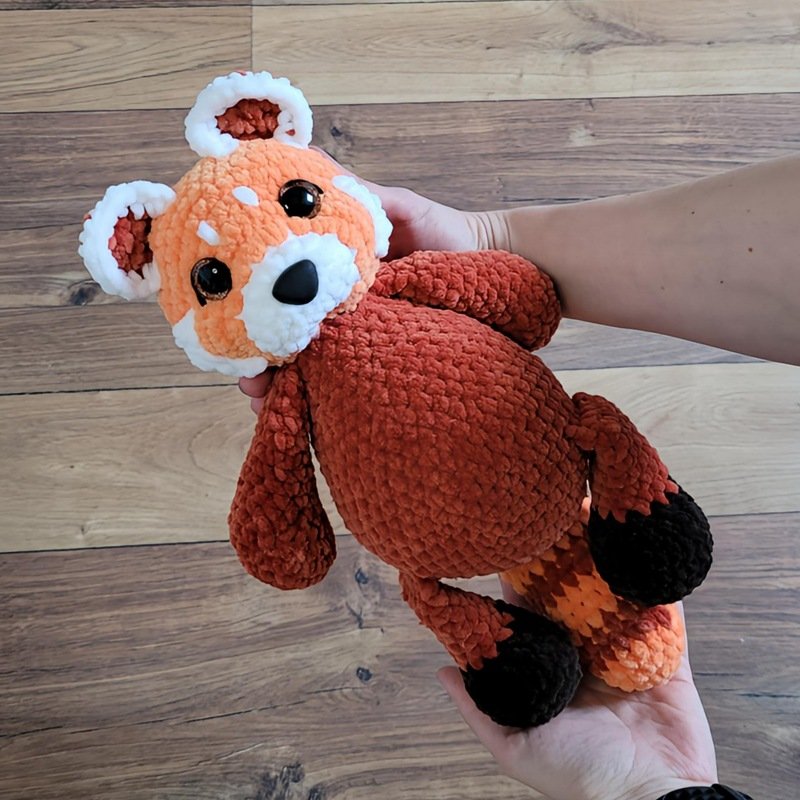 Anleitung für 'Pepe' den Roten Panda - Bild 2