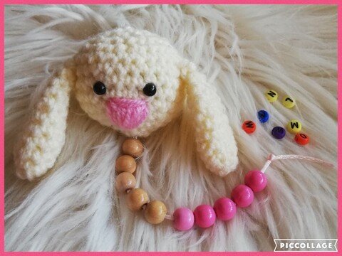 Häkelanleitung Rechenkette Häschenhas - perfekt für Anfänger