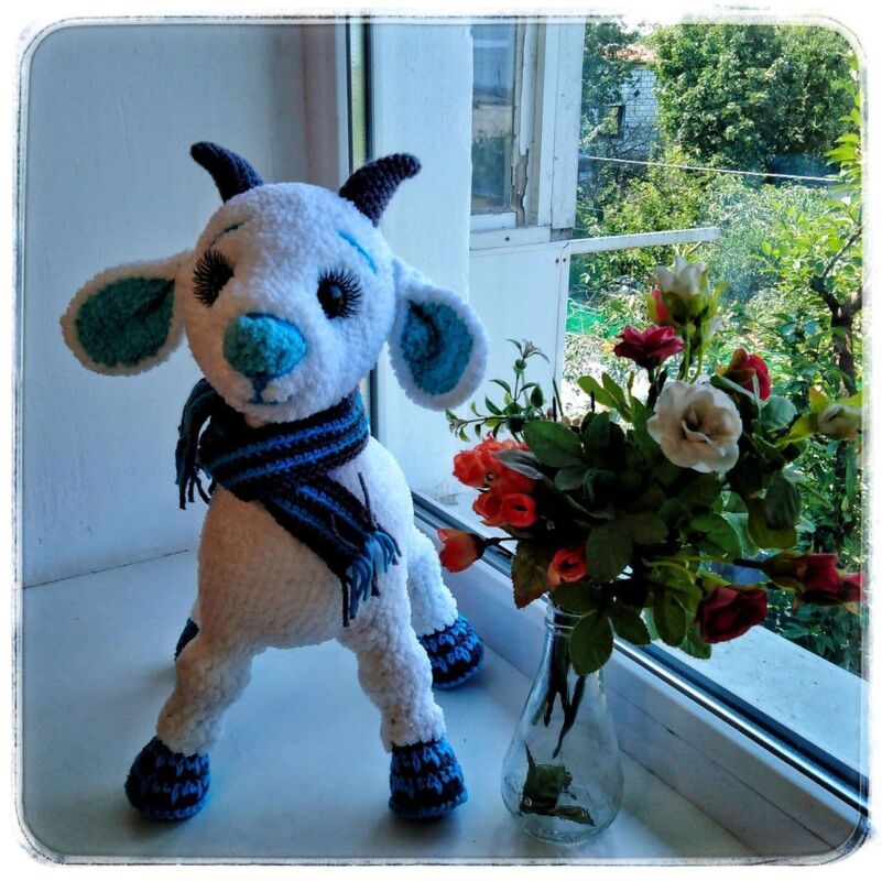 White Goat Crochet Pattern - Image 2