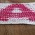 Schattenstricken, Illusionsstricken, Buchstabe "A"