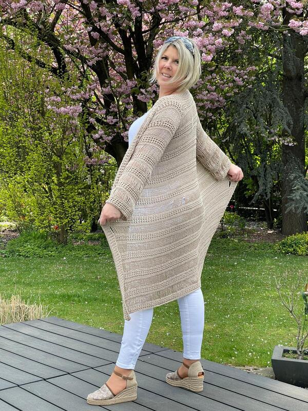 Häkelanleitung Jacke/Weste/V-Pullover Lovly - Bild 2